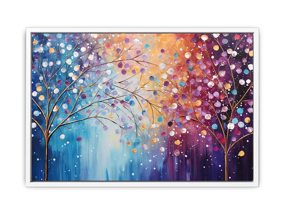 Sparkle Tree Art Canvas Print JetGirl Art Landscape - Rosetta Creative Boutique